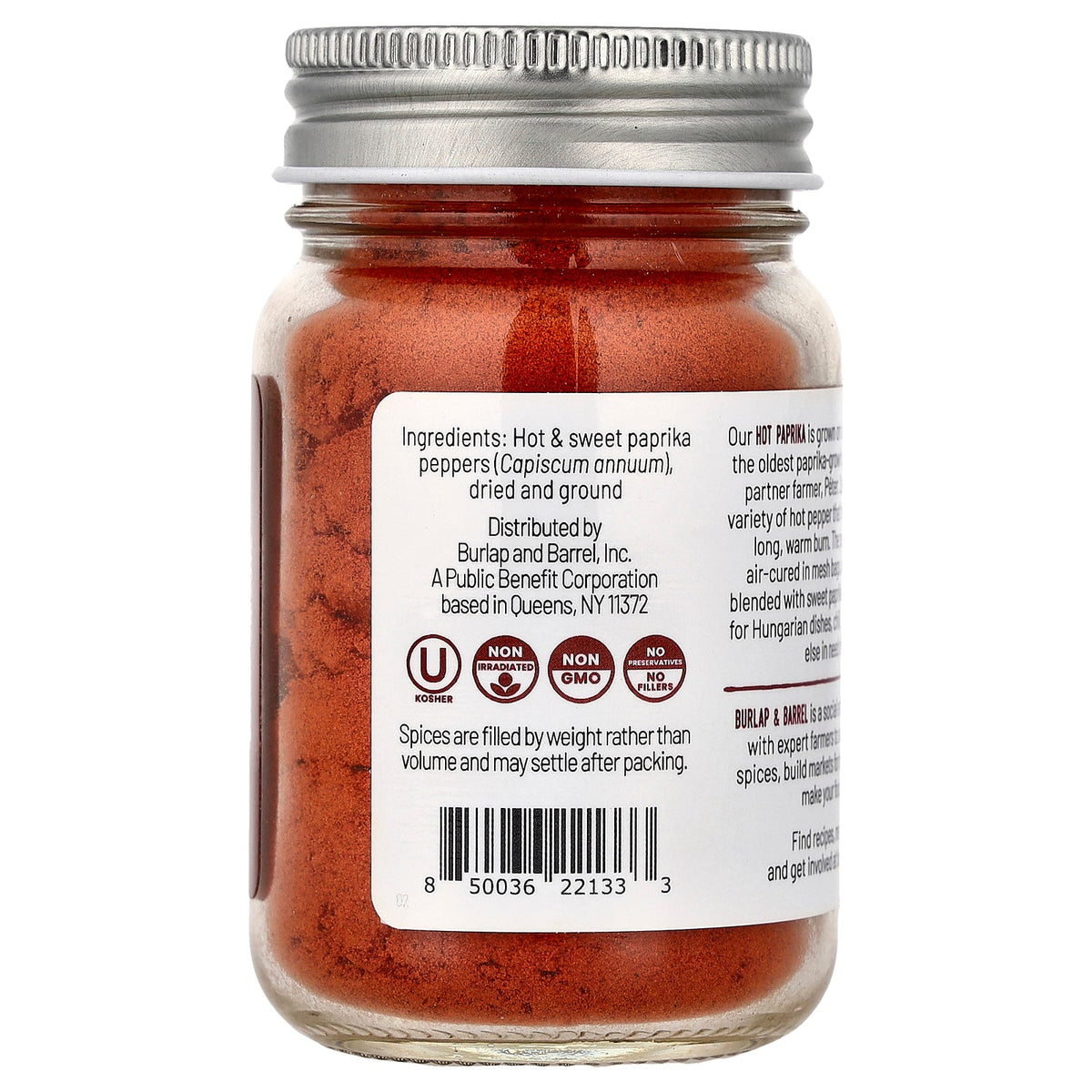 Burlap & Barrel, Szegedi 178 Hot Paprika, 1.8 oz (51 g)