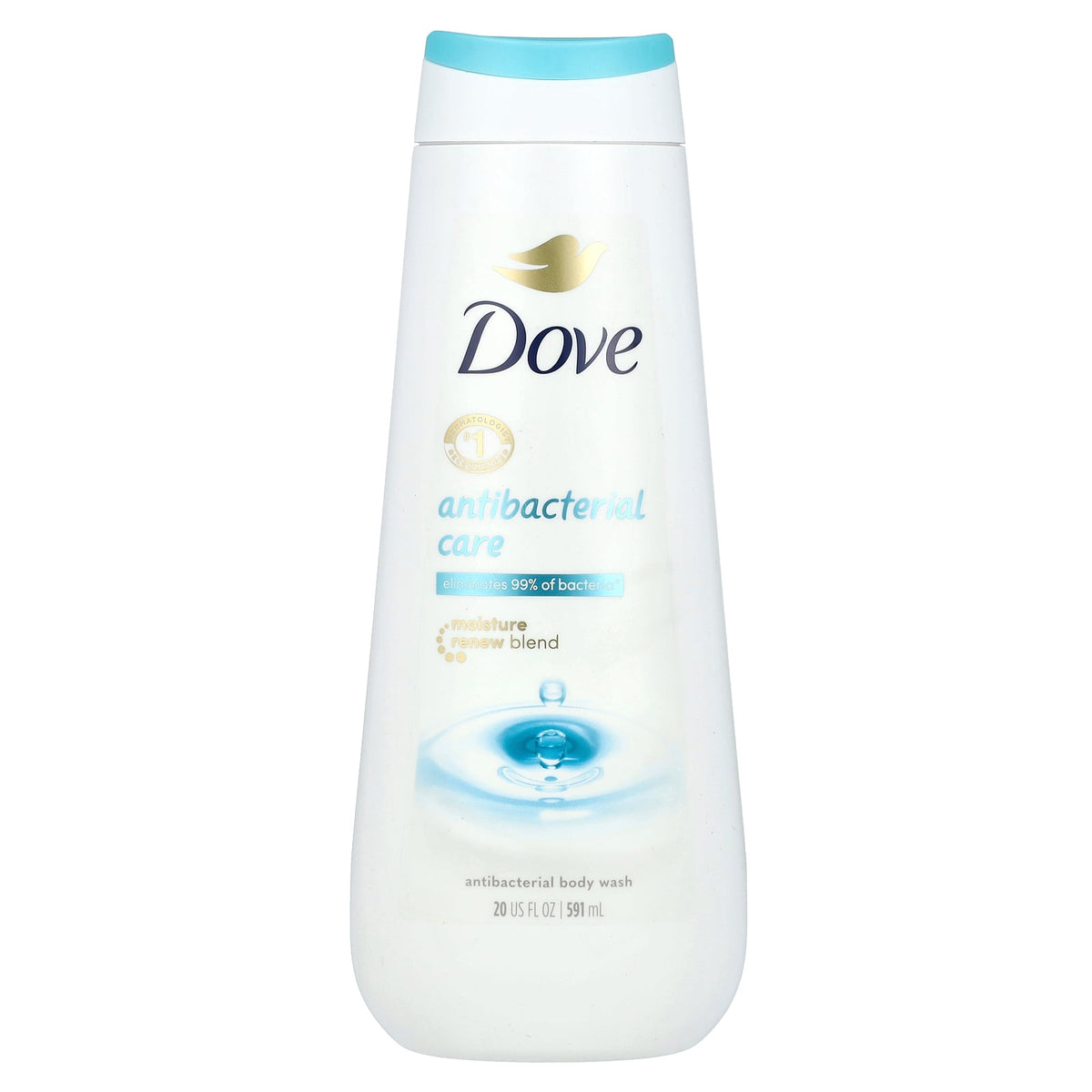 Dove, Antibacterial Care Body Wash, 20 fl oz (591 ml)