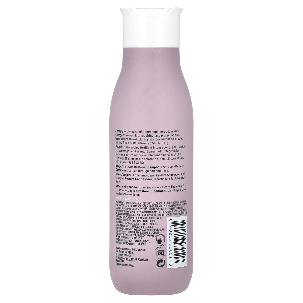 Living Proof, Restore Conditioner, 8 fl oz (236 ml)