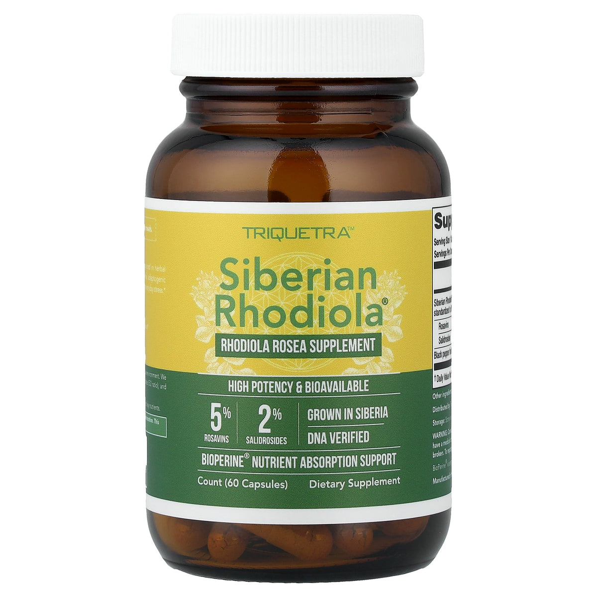 Triquetra, Siberian Rhodiola®, 60 Capsules