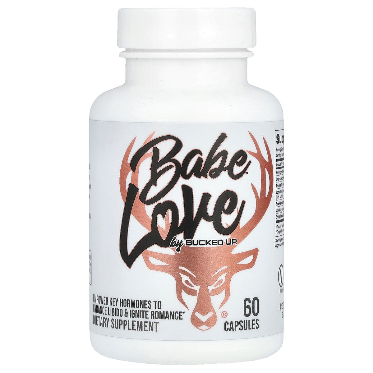 Bucked Up, Babe™ Love, 60 Capsules