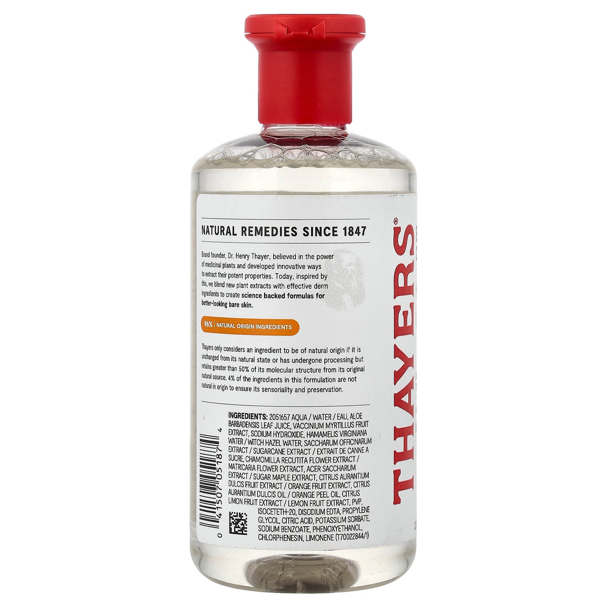 Thayers, Exfoliating 2% AHA Toner, All Skin Types, 12 fl oz (355 ml)