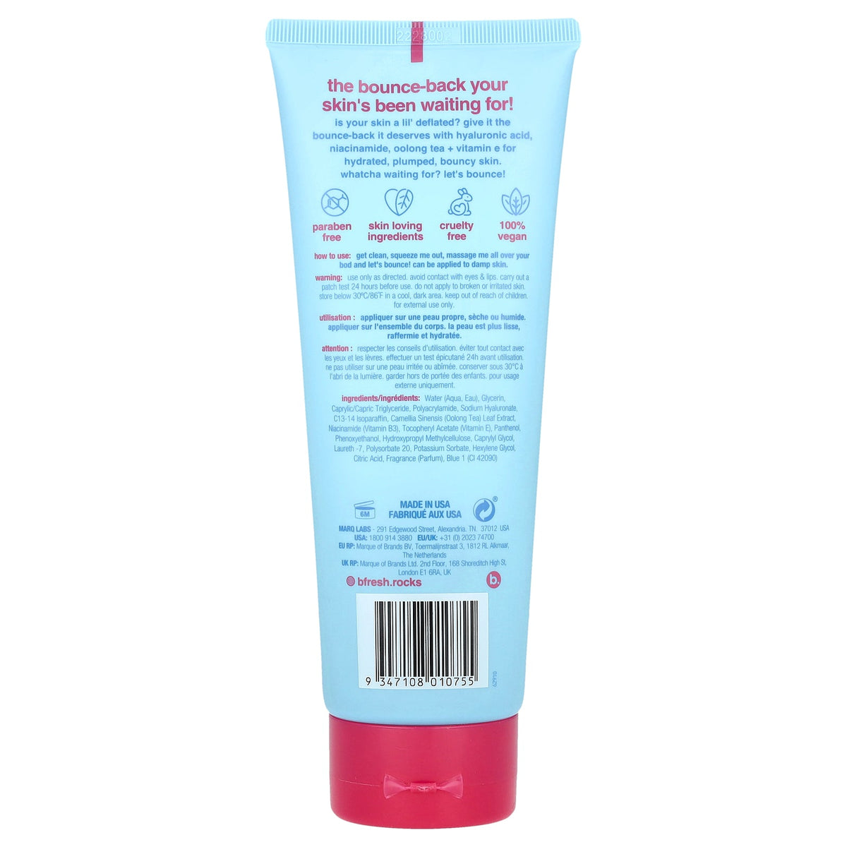 b.fresh, Let's Bounce, Firming Body Serum, 8 fl oz (236 ml)