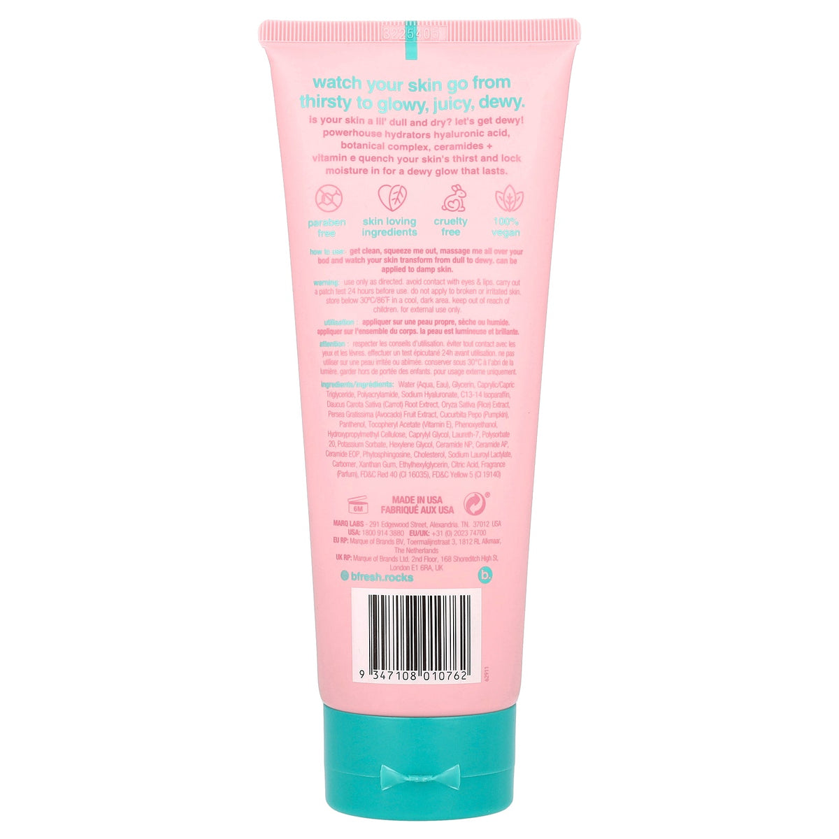 b.fresh, From Dull to Dewy, Hydrating Body Serum , 8 fl oz (236 ml)