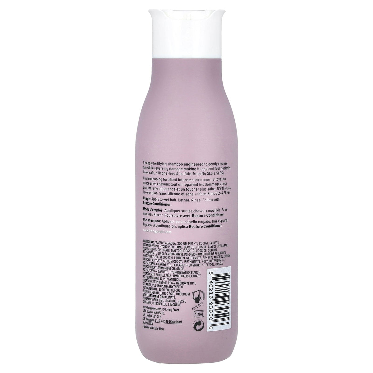 Living Proof, Restore Shampoo, 8 fl oz (236 ml)