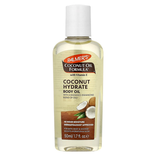 Palmer's, Coconut Oil Formula® with Vitamin E, Coconut Hydrate Body Oil, 1.7 fl oz (50 ml)