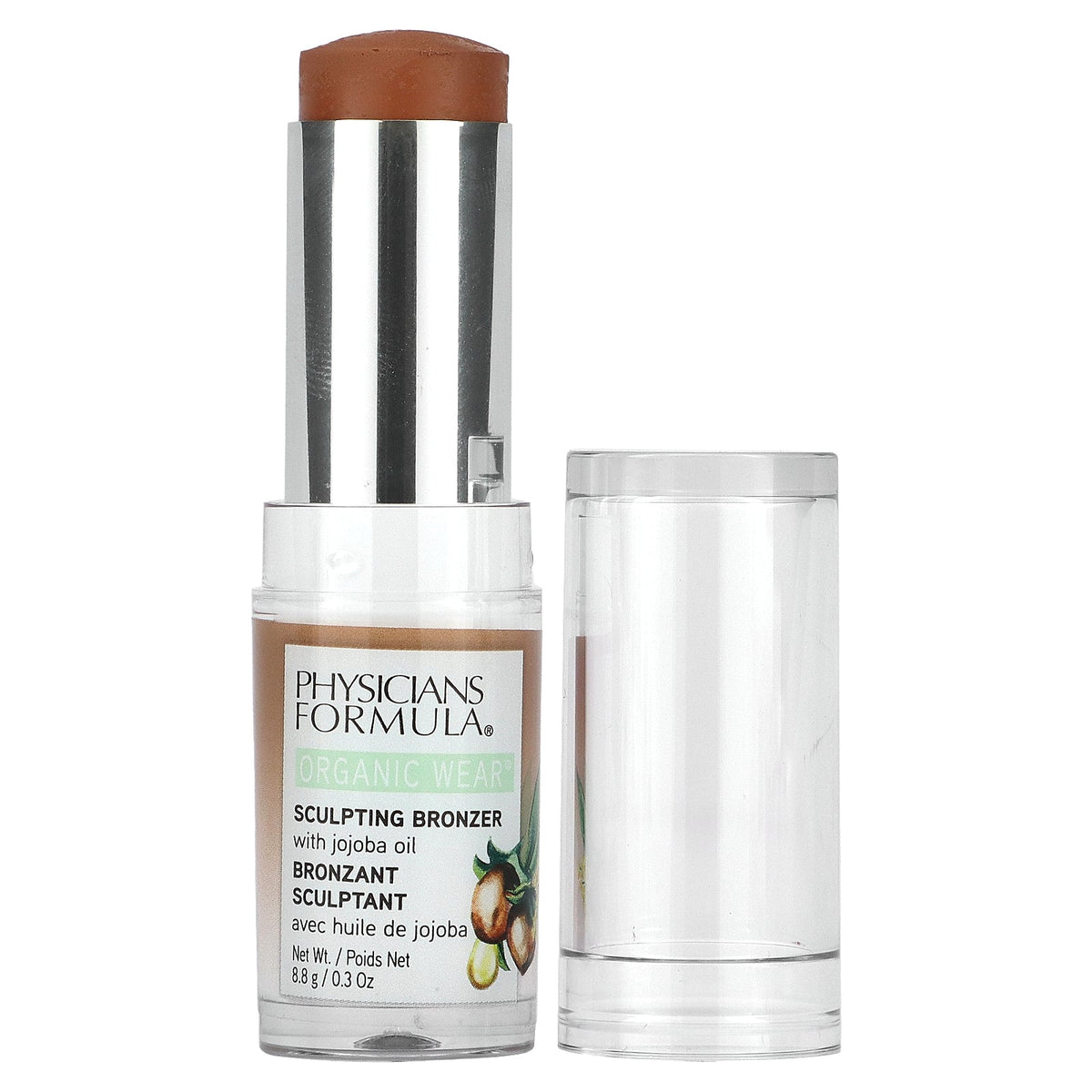 Physicians Formula, Organic Wear, Sculpting Bronzer with Jojoba Oil, PF11070 Mocha, 0.3 oz (8.8 g)