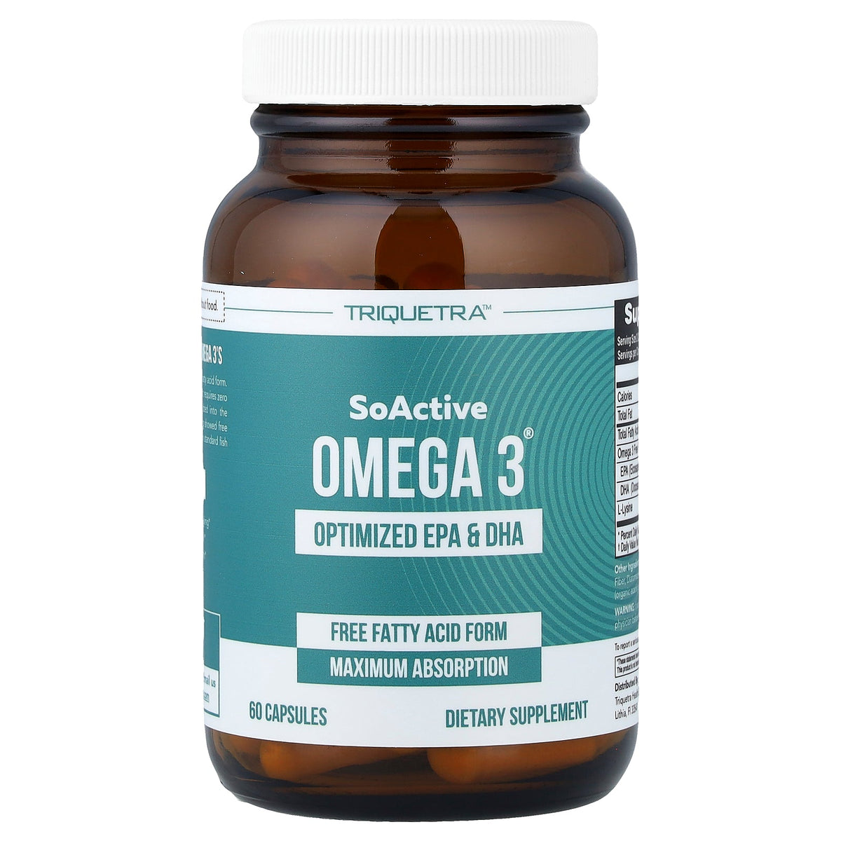 Triquetra, SoActive Omega 3®, 60 Capsules