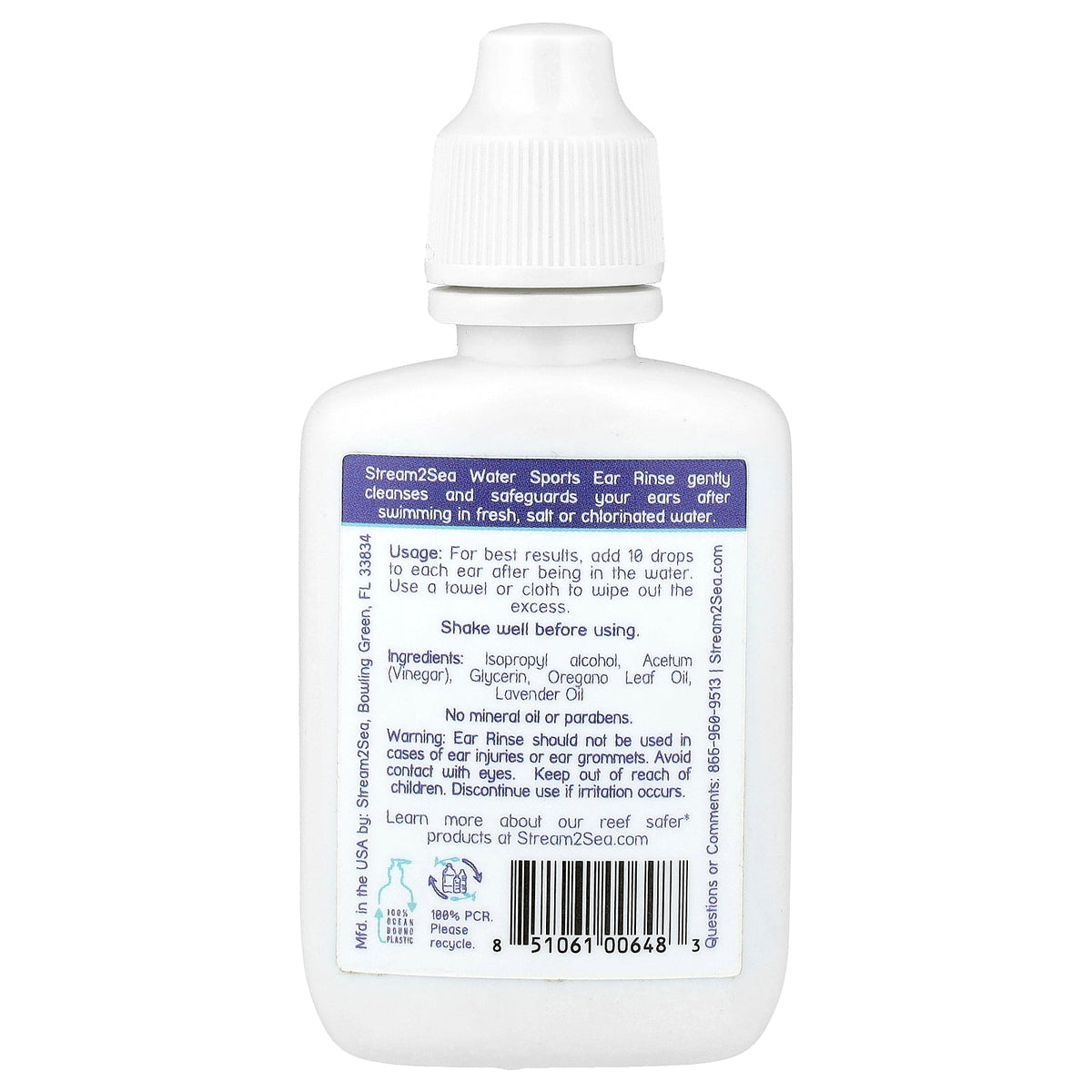 Stream2Sea, Water Sport Ear Rinse , 1 fl oz (30 ml)