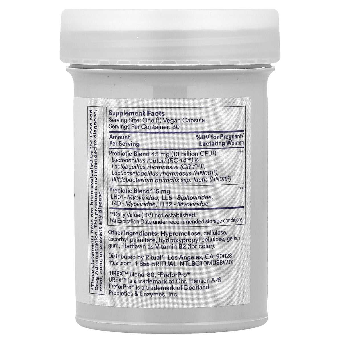 Ritual, Natalbiotic™, 30 Vegan Capsules