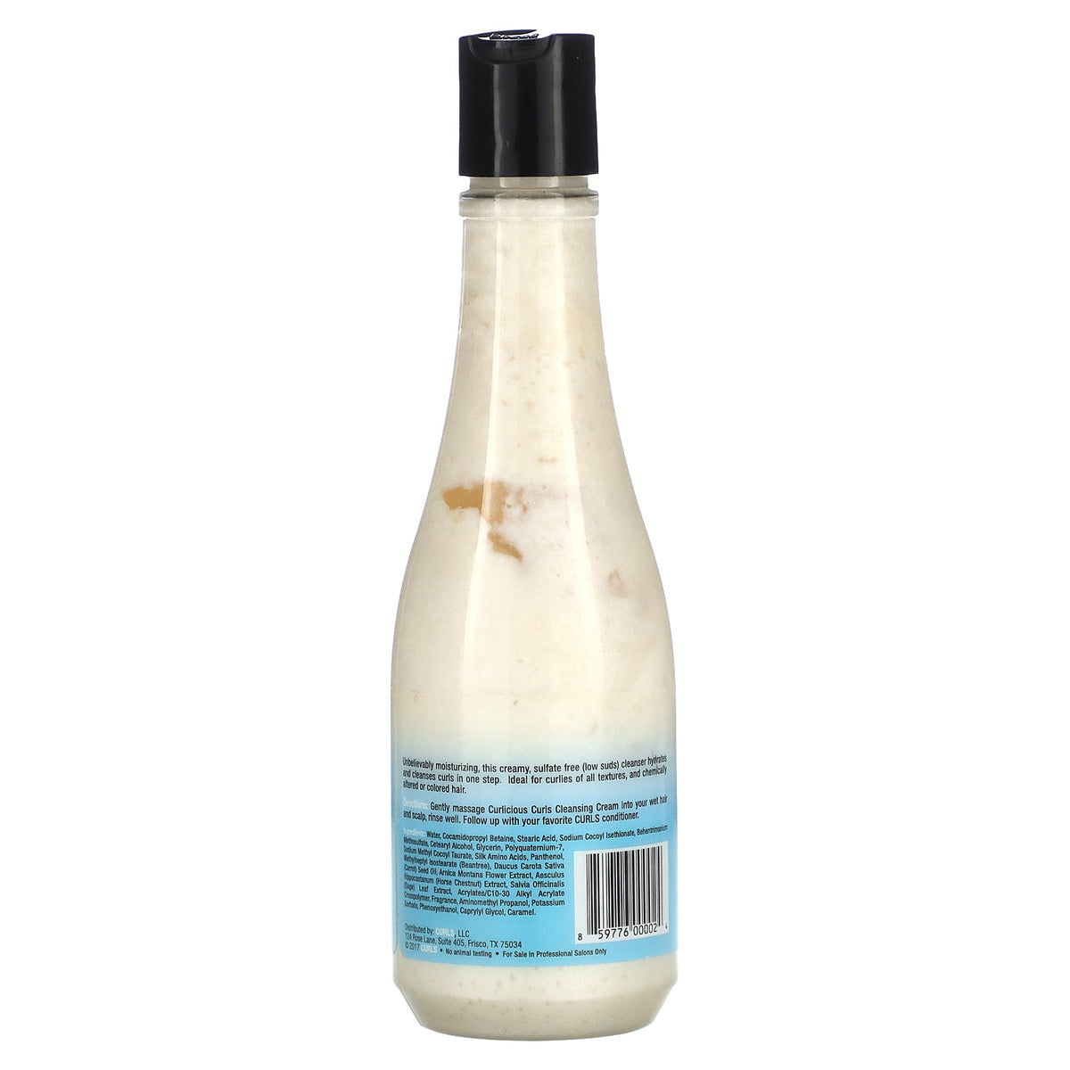 Curlicious Curls, Sulfate Free Cleanser, 8 fl oz (240 ml)