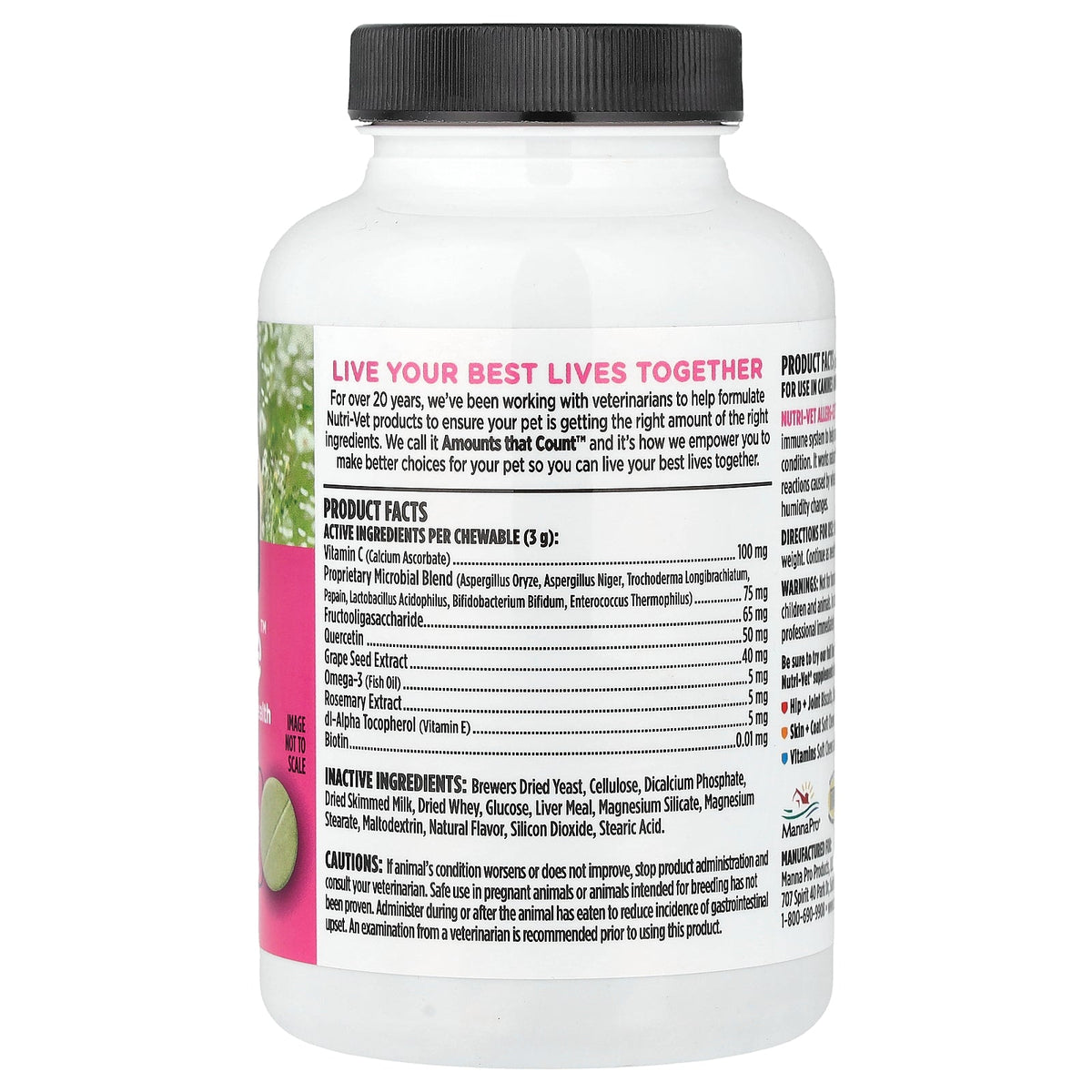 Nutri-Vet, Allerg-Eze™, For Dogs, 60 Chewables