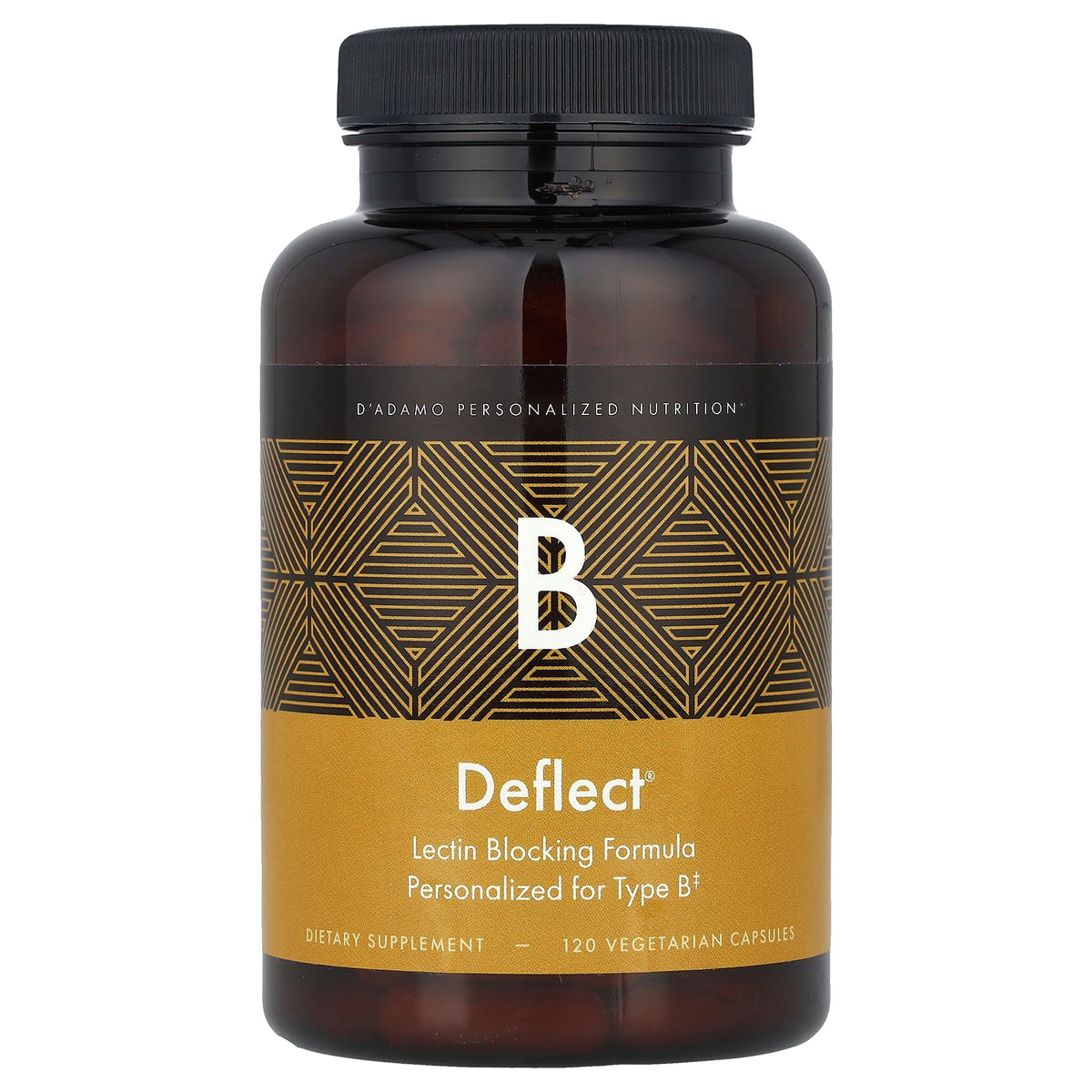 D'Adamo Personalized Nutrition, Deflect® B, Lectin Blocking Formula, 120 Vegetarian Capsules