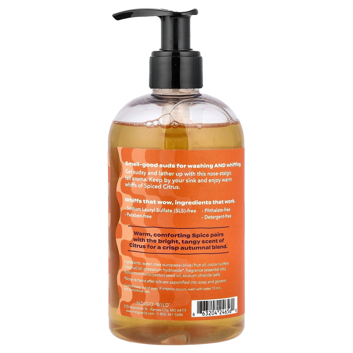 ZUM, Hand Soap, Spices Citrus, 12 fl oz (354 ml)