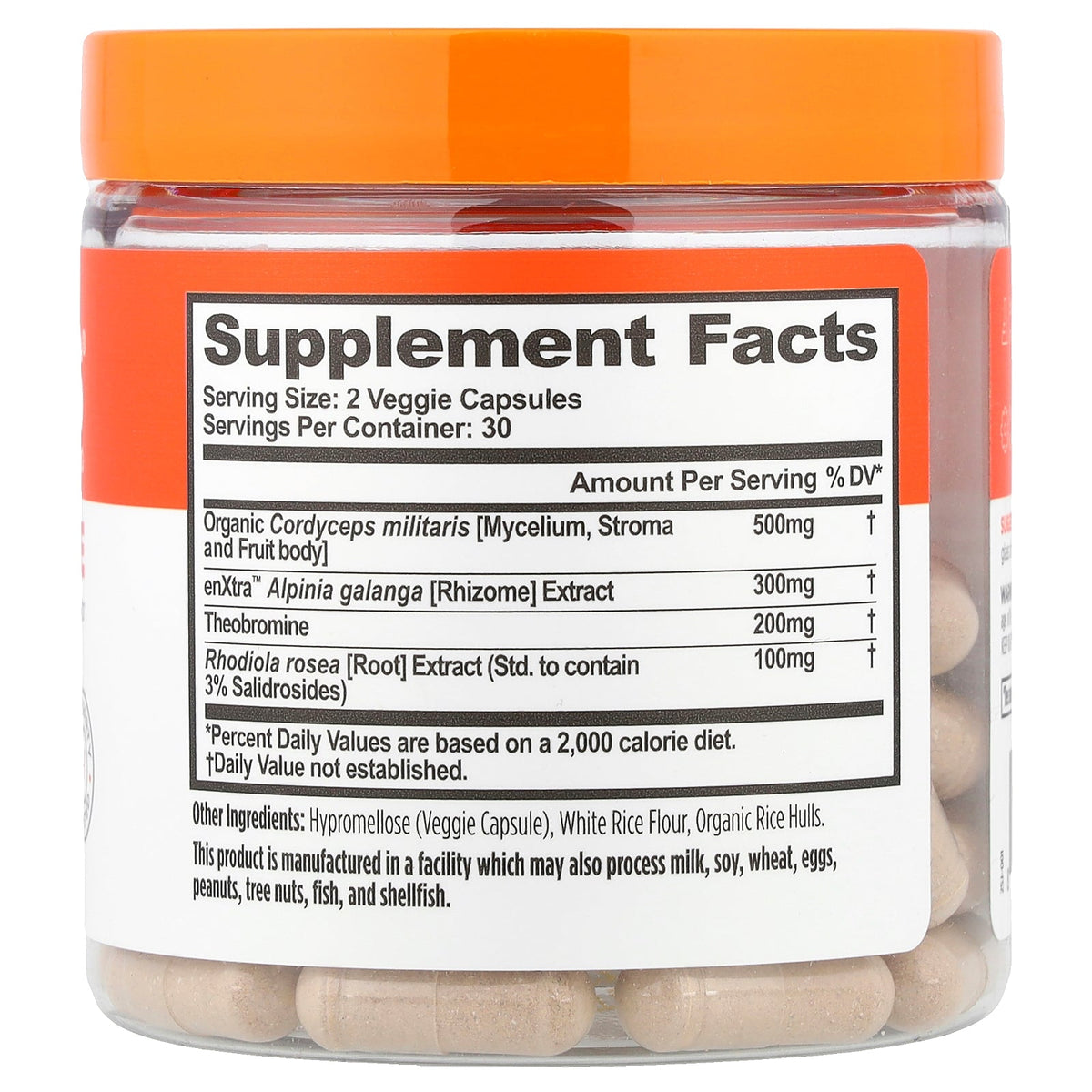 The Genius Brand, Rise + Shine, 60 Veggie Capsules