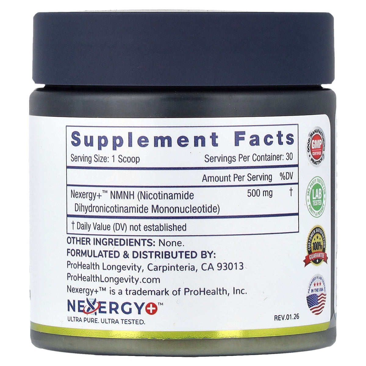 ProHealth Longevity, Essentials, NMNH Powder, 0.53 oz (15 g)