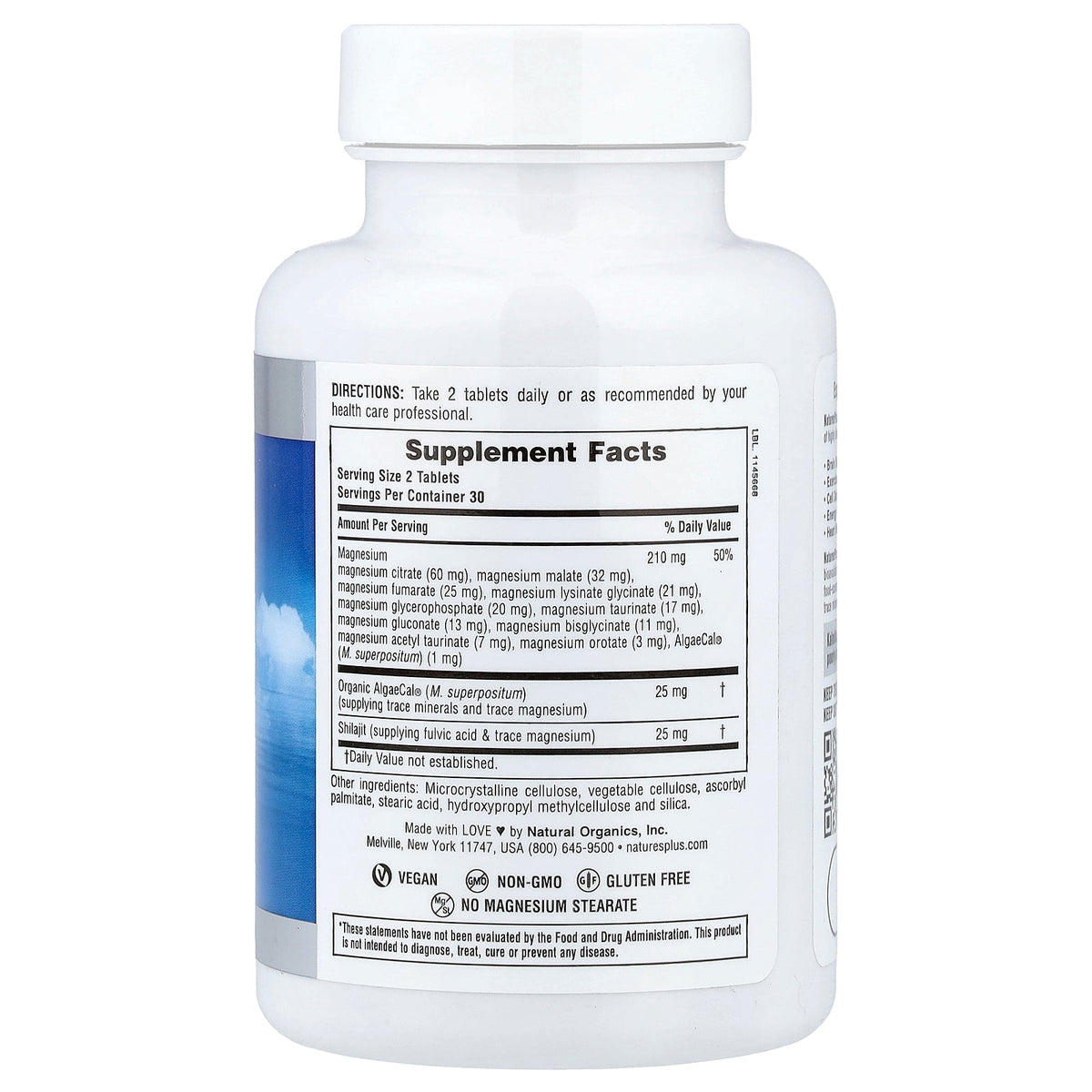 NaturesPlus, KalmAssure®, Magnesium Complex 12, 60 Tablets
