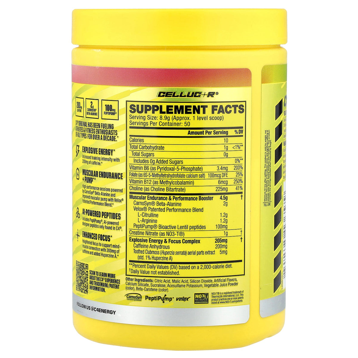 C4 / Cellucor, C4® Original,  Pre-Workout, Watermelon, 15.7 oz (445 g)