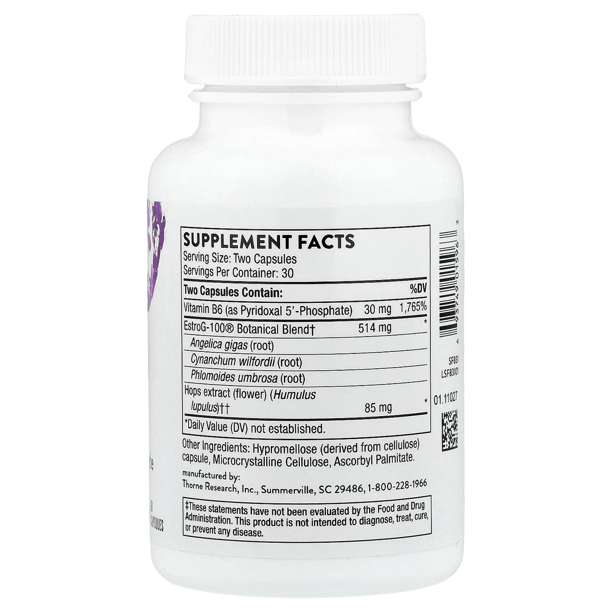 Thorne, Perimenopause Complete, 60 Capsules
