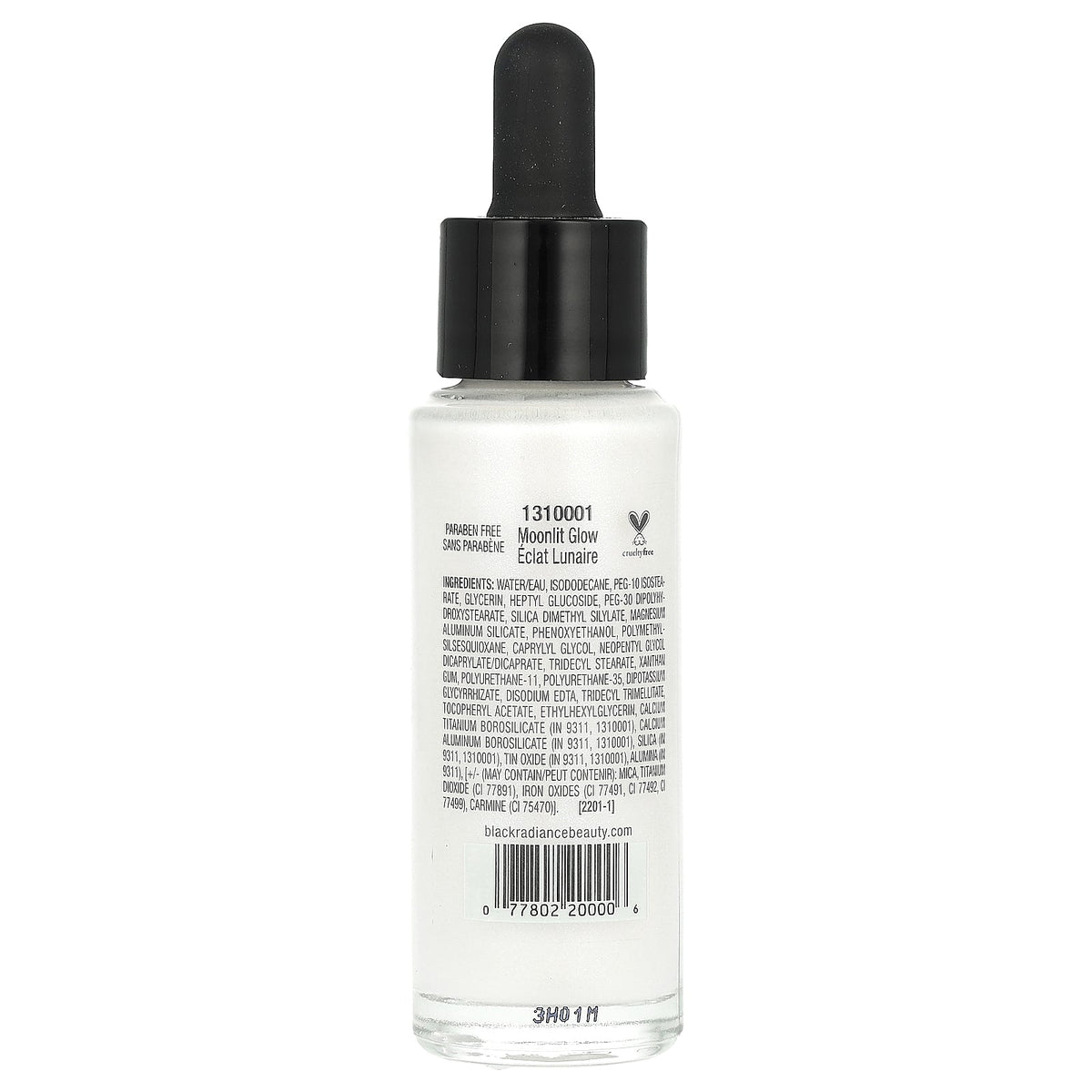 Black Radiance, Liquid Radiance Highlighter, Moonlit Glow, 1 fl oz (30 ml)