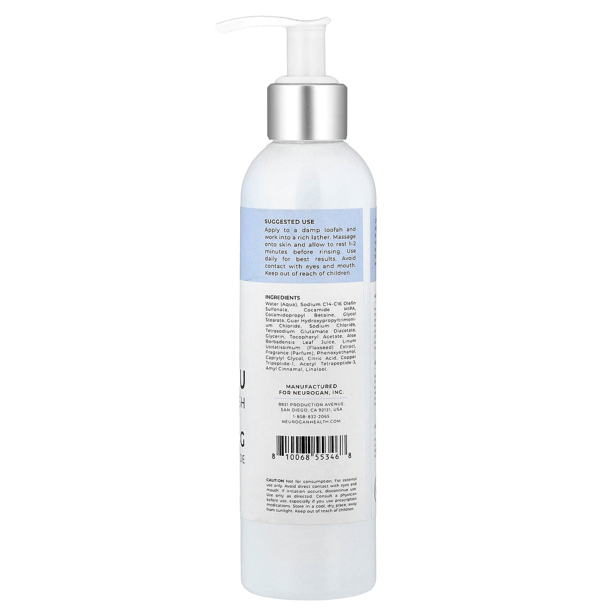 Neurogan Health, GHK-CU Body Wash, 8 oz (237 ml)