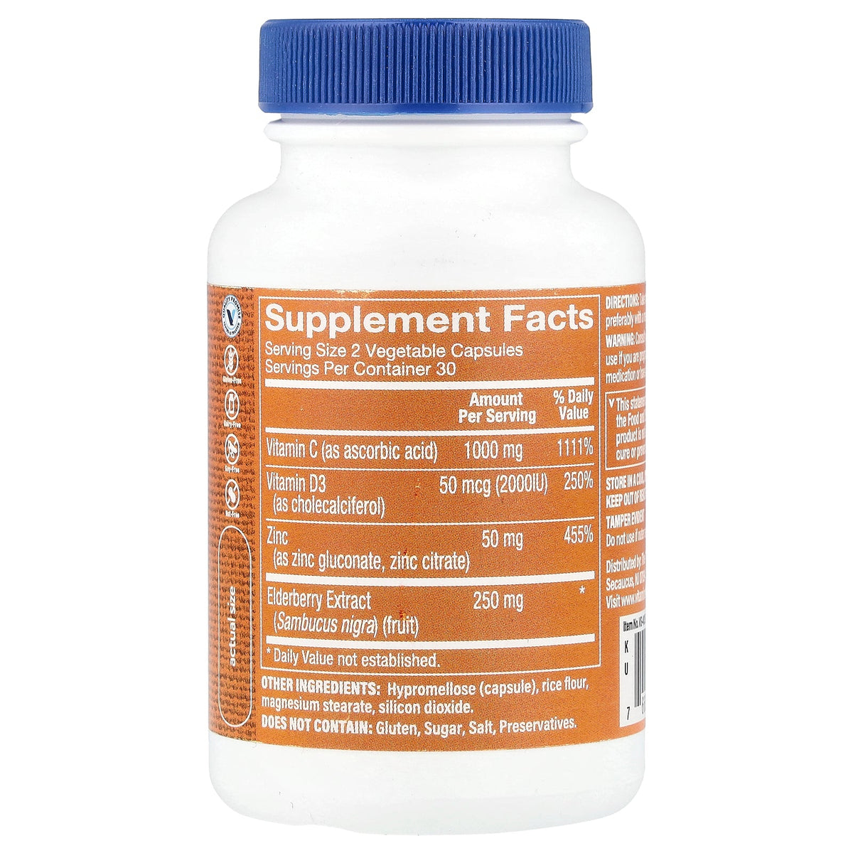 The Vitamin Shoppe, Immune Essentials, 60 Vegetable Capsules