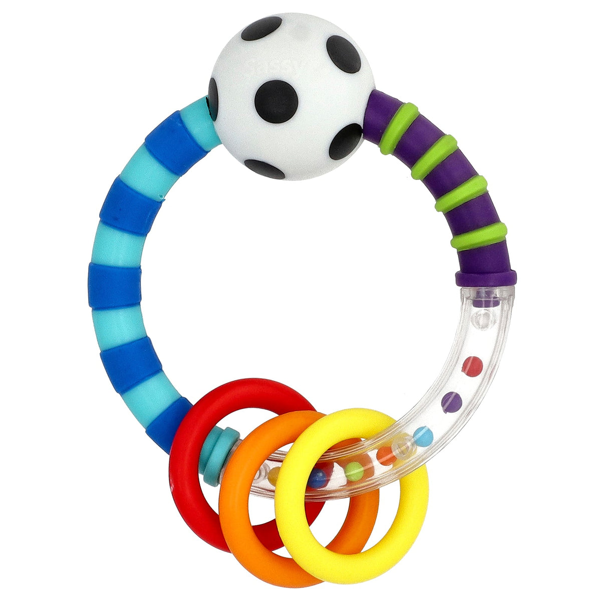 Sassy, Inspire The Senses®, Ring Rattle, 0+ Months, 1 Count