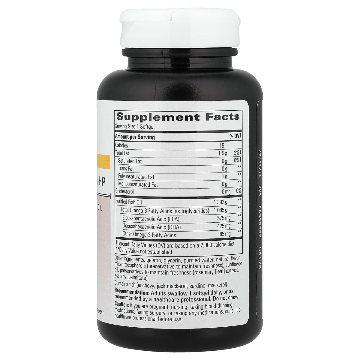 Integrative Therapeutics, Pure Omega Ultra HP, 90 Softgels