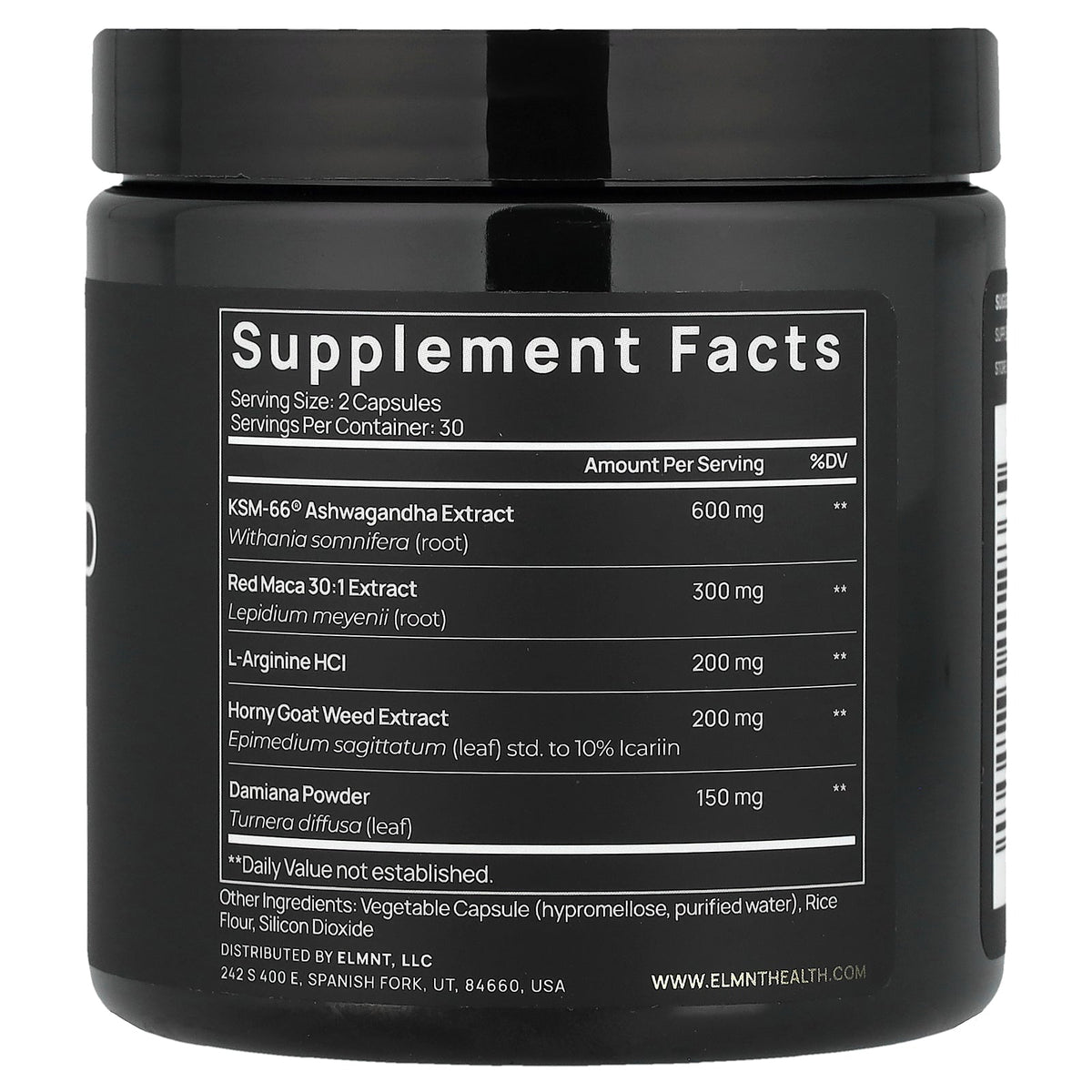 TERRA ELMNT, Women's Libido & Mood Wellness Formula, 60 Capsules