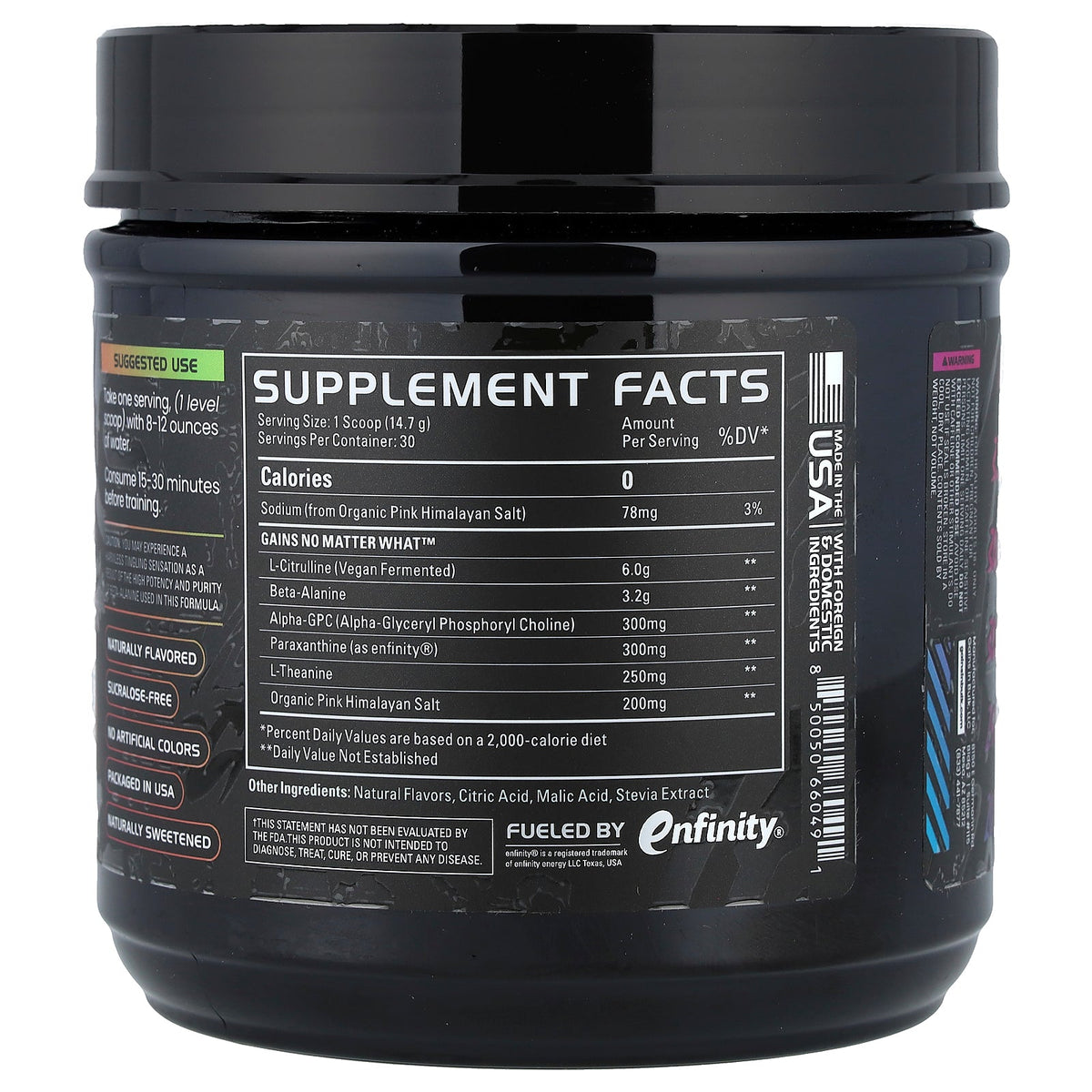 GAINS, No Matter What™, Pre-Workout, Sour Gummy, 15.56 oz (441 g)