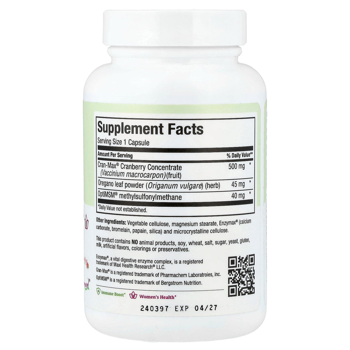 Maxi Health, Cran-Max Supreme™, 60 Maxicaps
