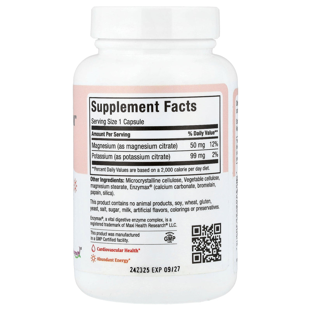Maxi Health, Maxi Potassium Magnesium™, 90 Maxicaps