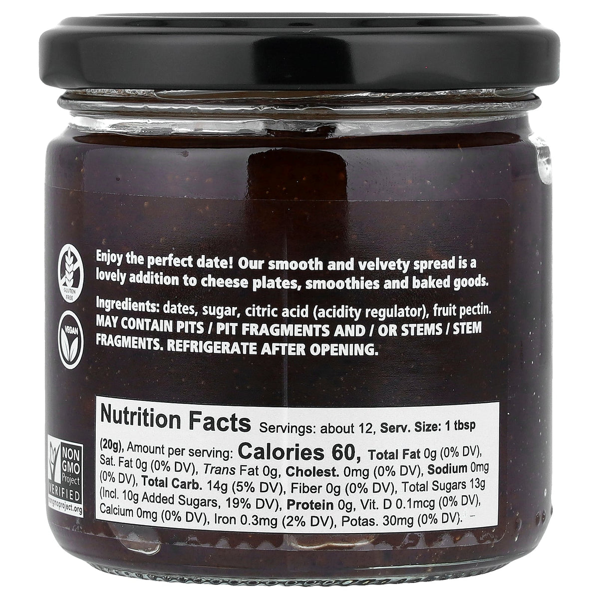 Divina, Date Spread, 9 oz (255 g)