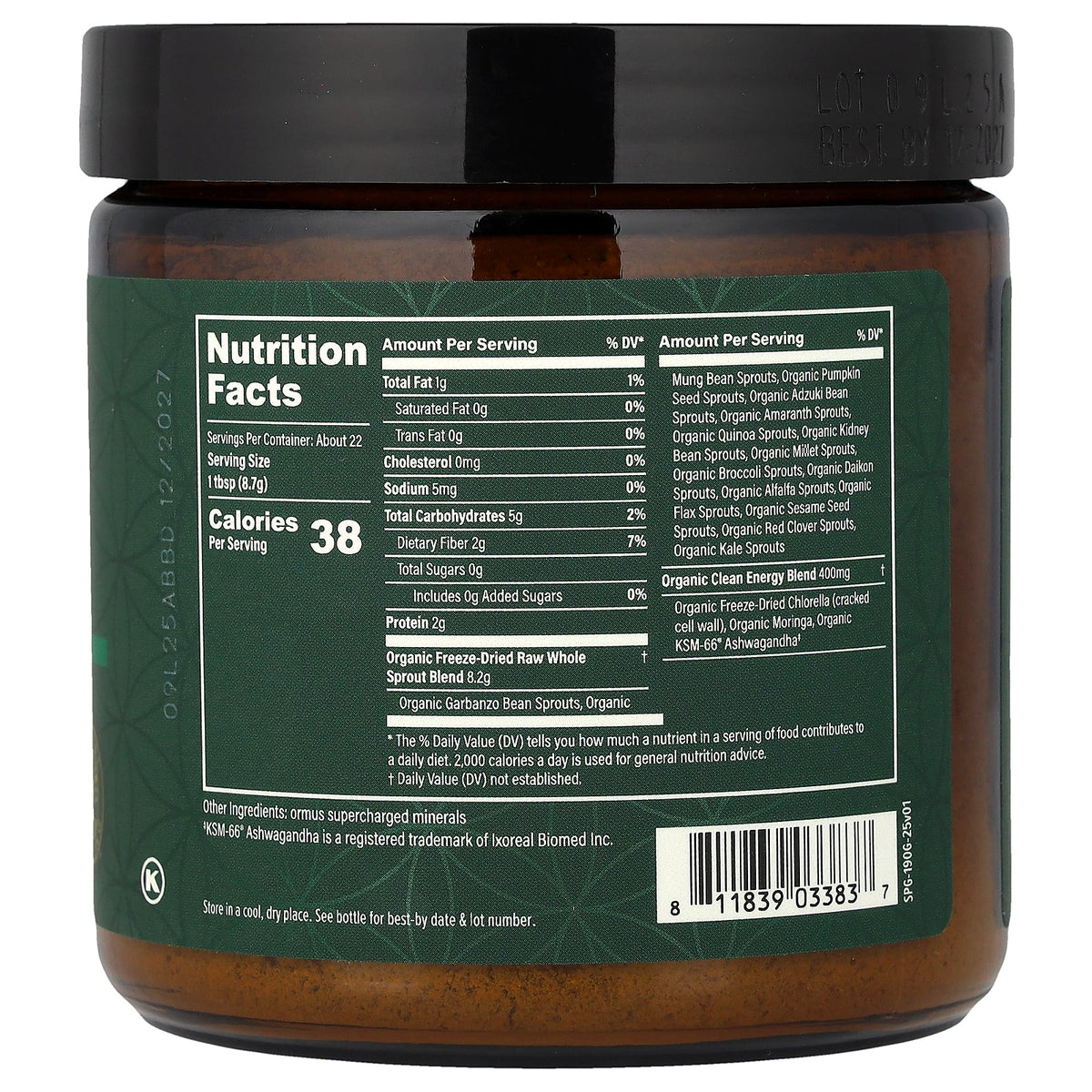 Global Healing, Organic Super Greens, 6.7 oz (190 g)