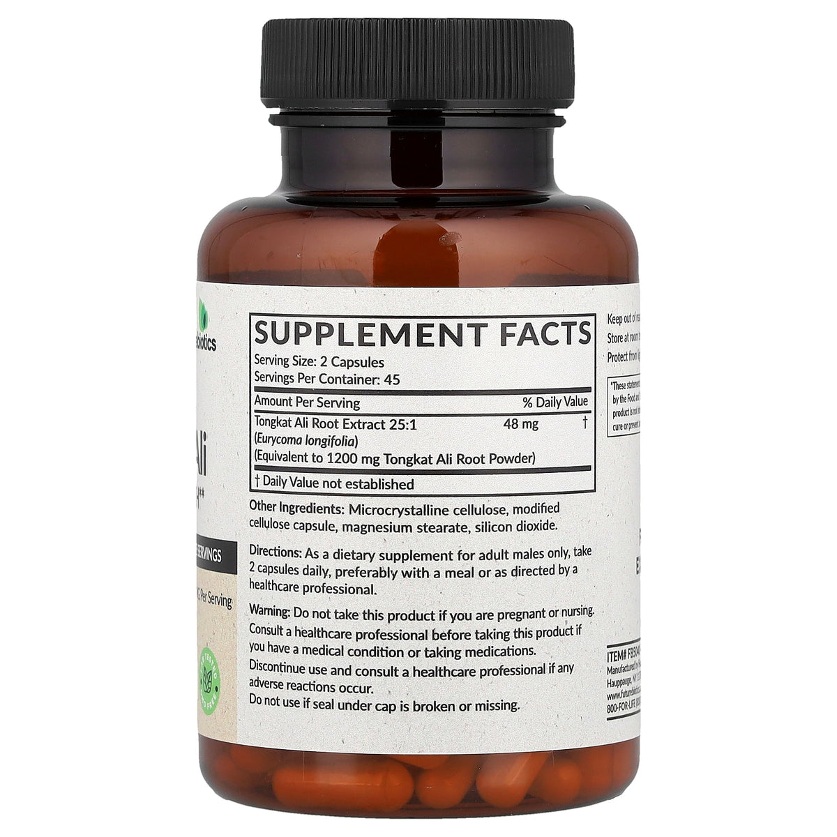 Futurebiotics, Longjack Tongkat Ali, 90 Vegetarian Capsules