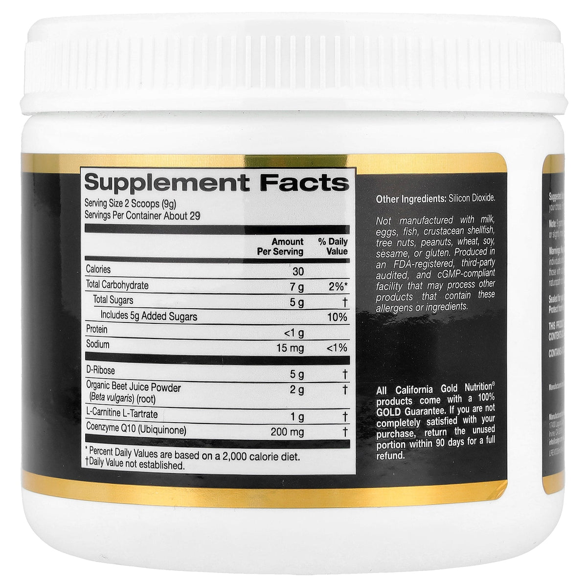 California Gold Nutrition, Sport, RiboMax, Unflavored, 9.3 oz (264 g)