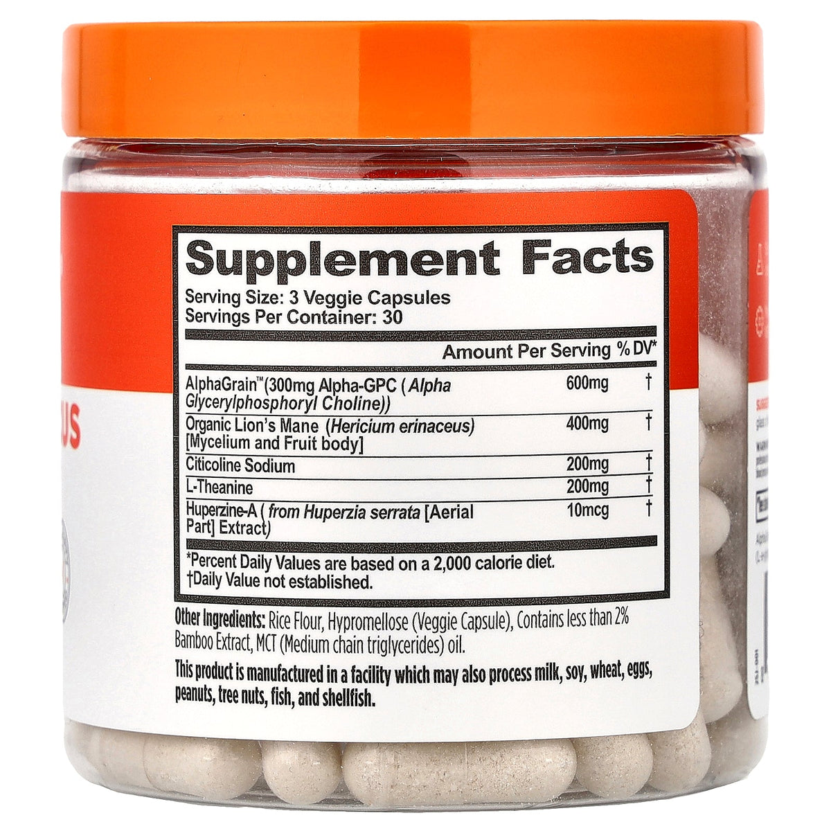 The Genius Brand, Mood + Focus, 90 Veggie Capsules