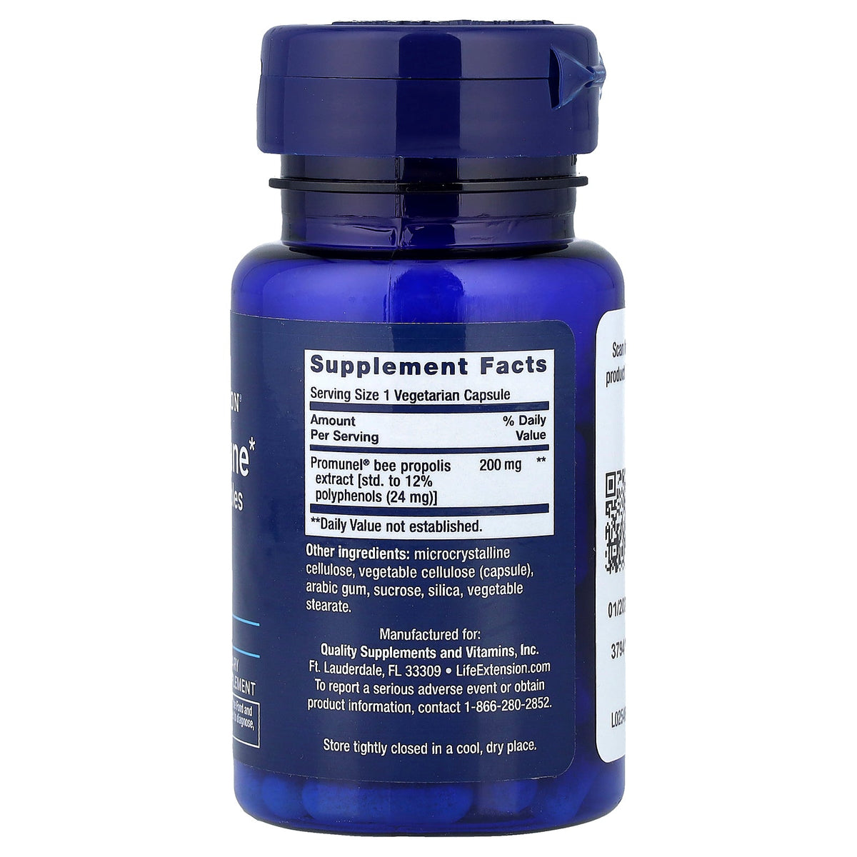 Life Extension, Bee Immune, 60 Vegetarian Capsules (200 mg per Capsule)