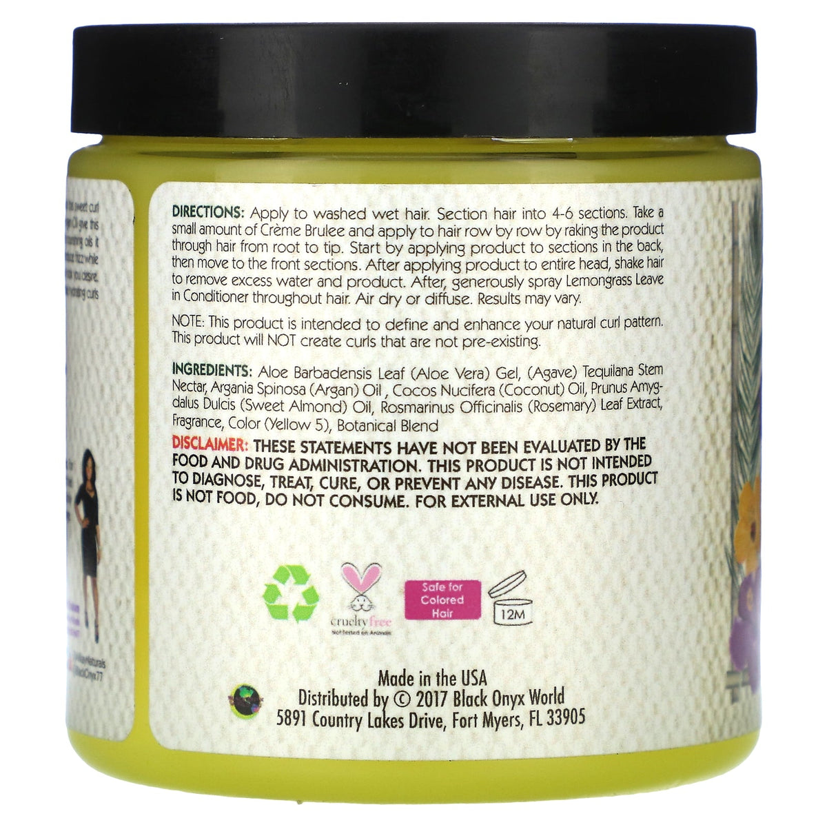 Alikay Naturals, Creme Brulee Curling Delight , 8 oz (227 g)