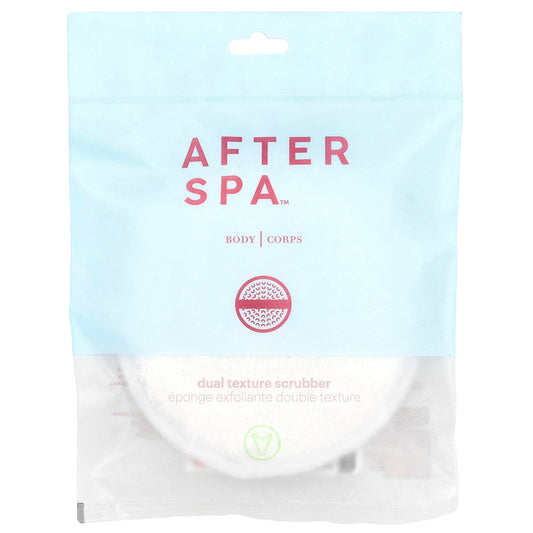 AfterSpa, Dual Texture Scrubber, 1 Scrubber