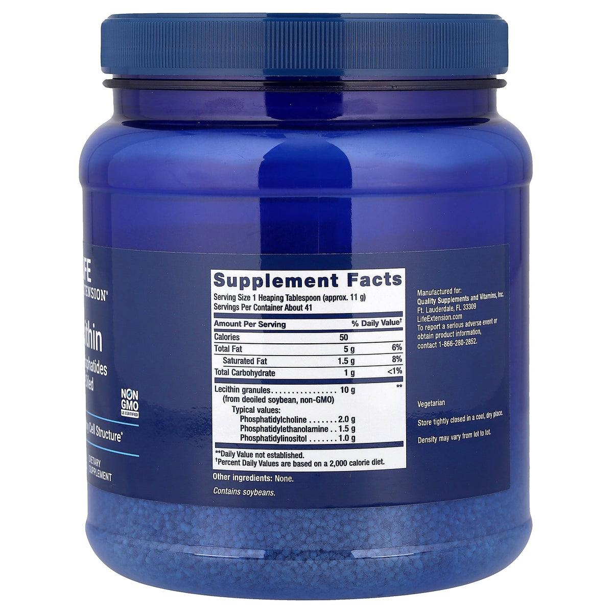 Life Extension, Lecithin, 16 oz (454 g)