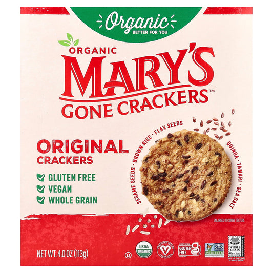 Mary's Gone Crackers, Organic Original Crackers, 4 oz (113 g)