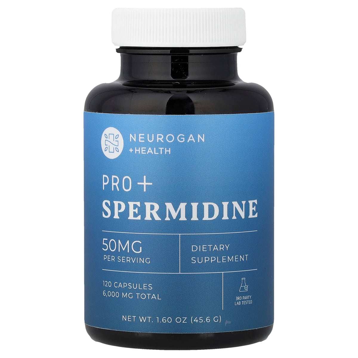Neurogan Health, Pro+ Spermidine, 50 mg, 120 Capsules