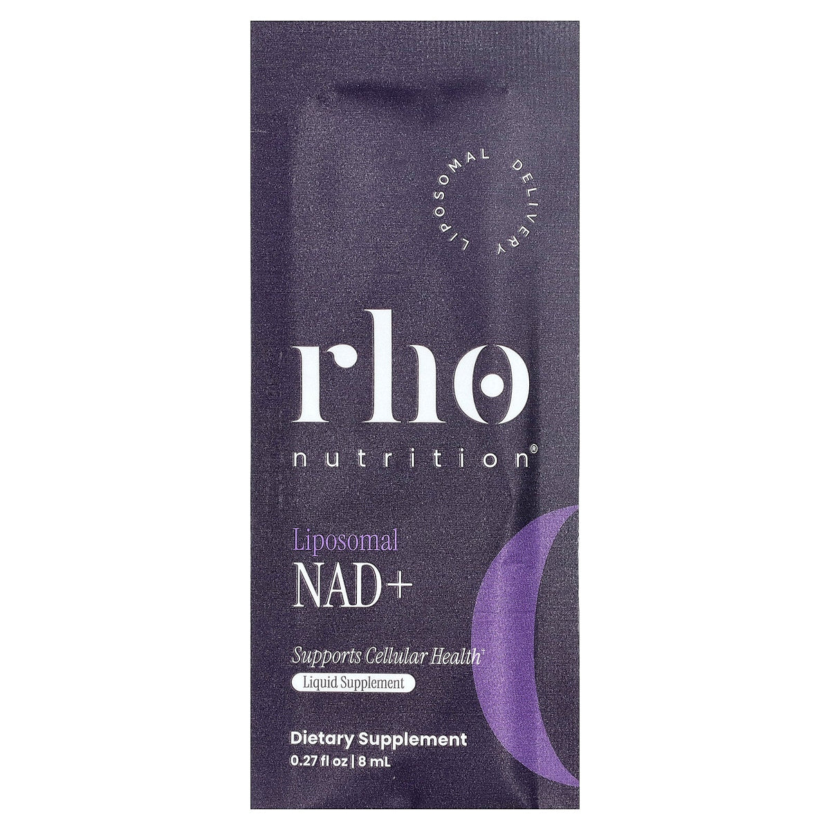 Rho Nutrition, Liposomal NAD+, 30 Liquid Packets, 0.27 fl oz (8 ml) Each