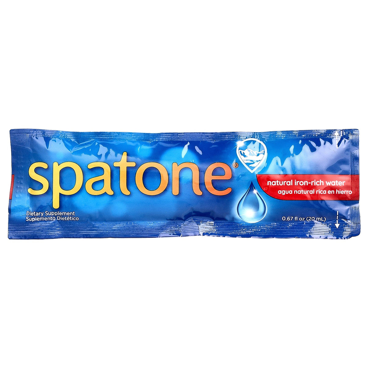 Bach, Spatone®, Natural Iron-Rich Water, 28 Sachets, 0.67 fl oz (20 ml) Each