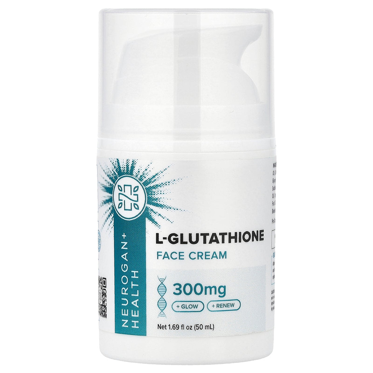 Neurogan Health, L Glutathione Face Cream, 1.69 fl oz (50 ml)