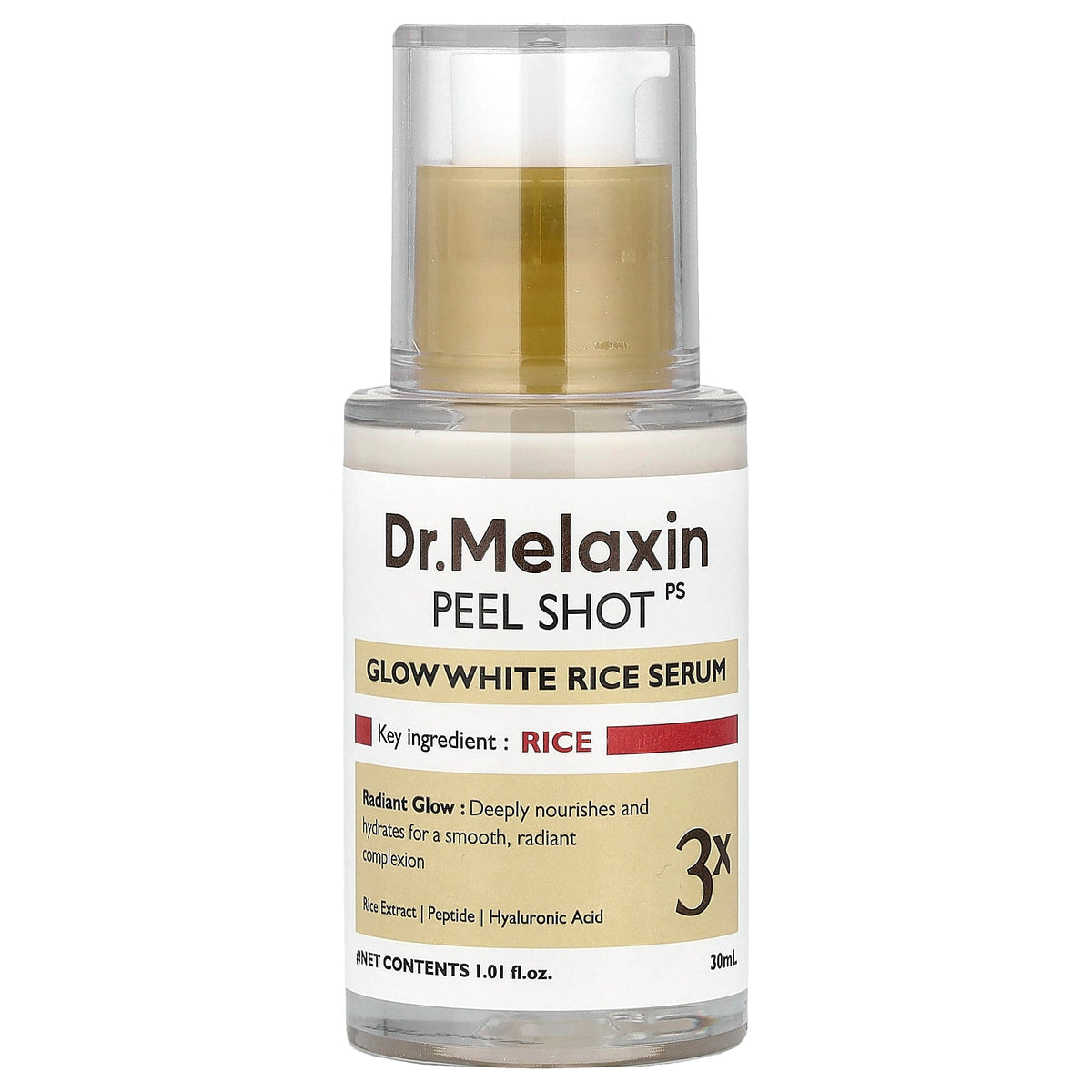 Dr.Melaxin, Peel Shot, Glow White Rice Serum, 1.01 fl oz (30 ml)