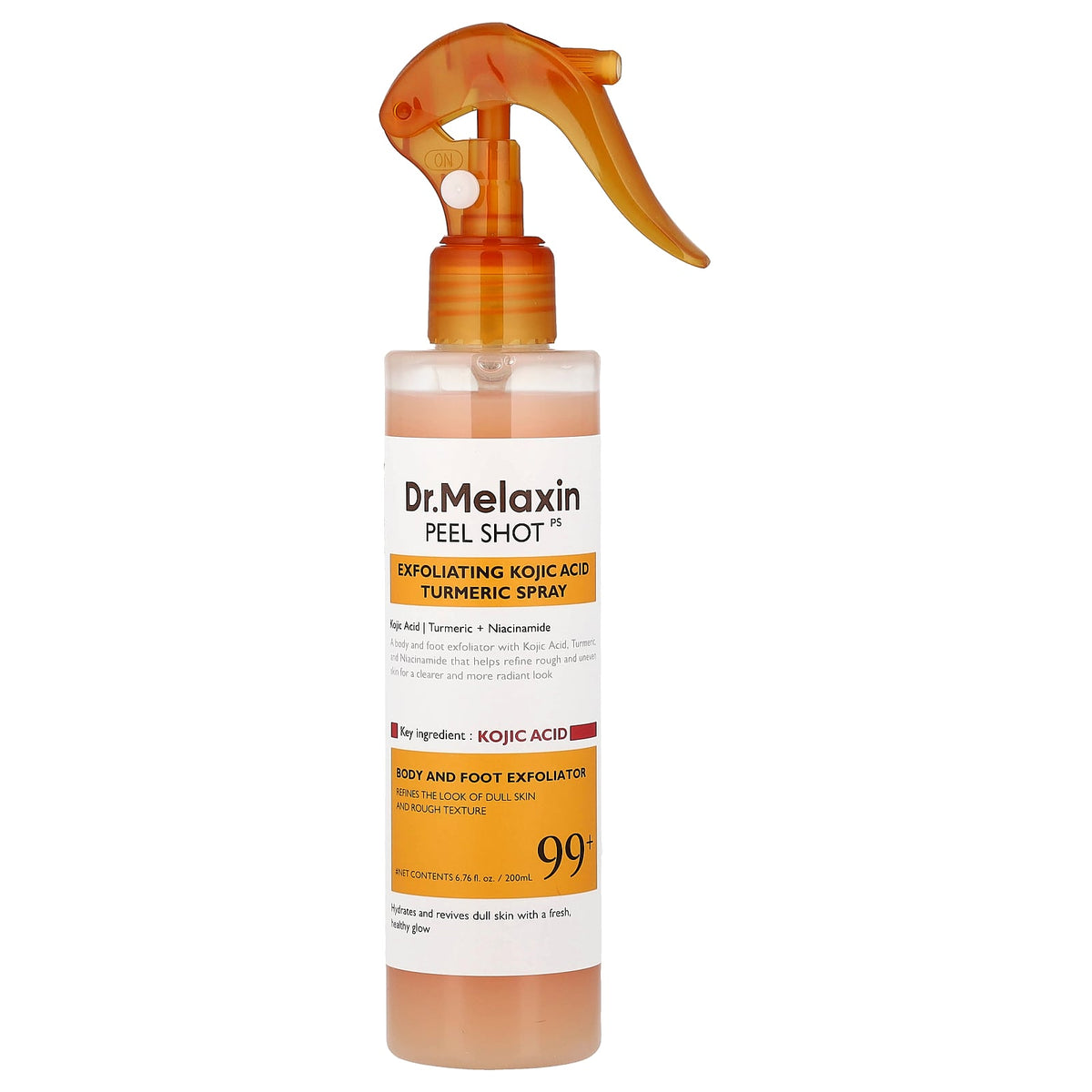 Dr.Melaxin, Peel Shot, Exfoliating Kojic Acid Turmeric Spray, 6.76 fl oz (200 ml)