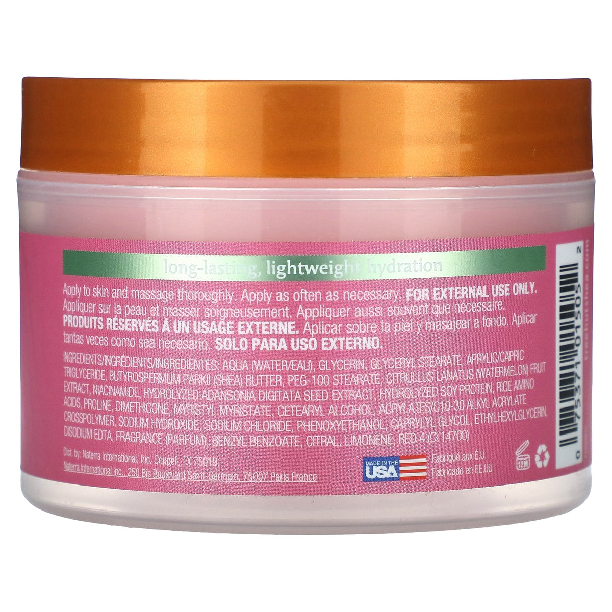 Tree Hut, Whipped Shea Body Butter, Watermelon, 8.4 oz (240 g)