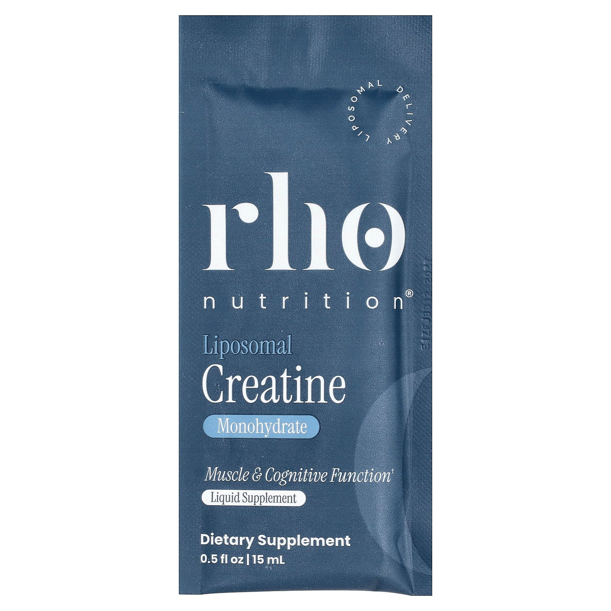 Rho Nutrition, Liposomal Creatine Monohydrate, 30 Liquid Packets, 0.5 fl oz (15 ml)